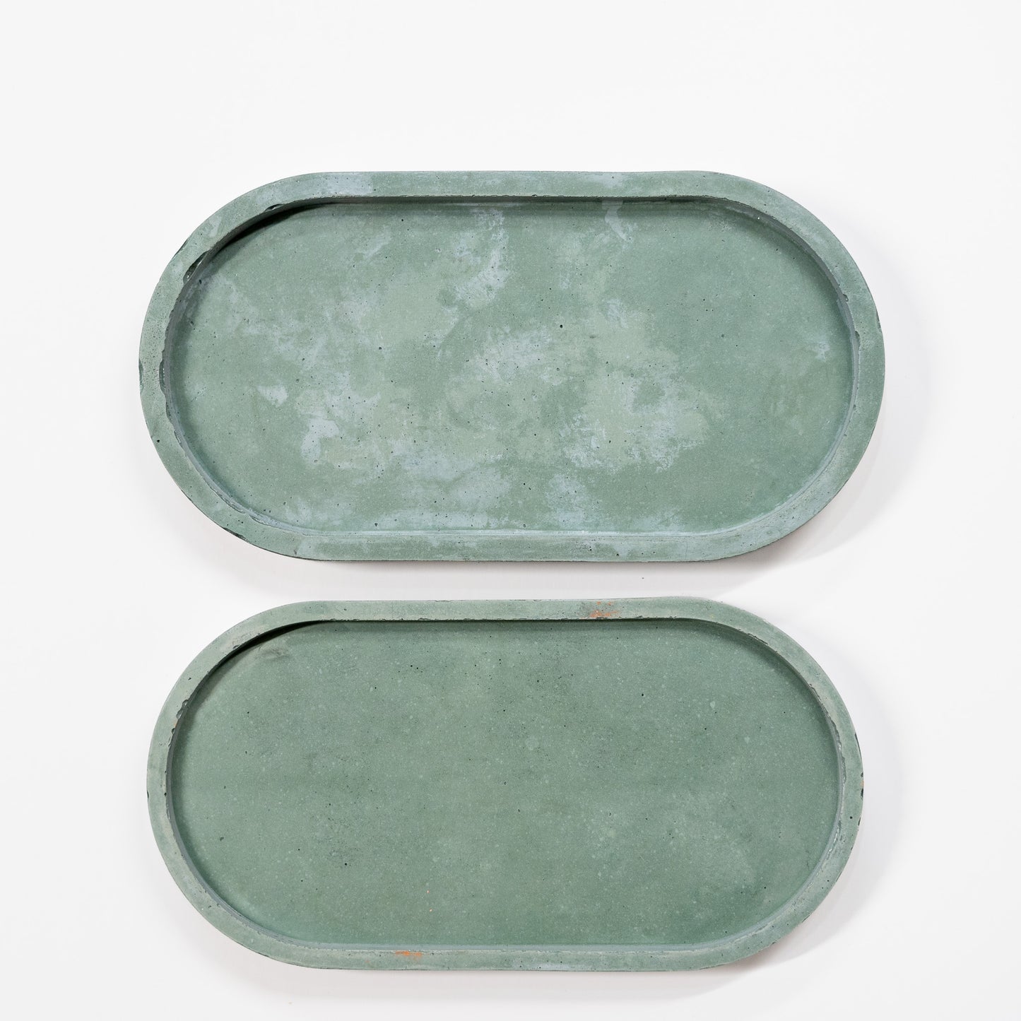 Forest Green Oval Tray
