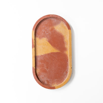 Sunset Oval Tray