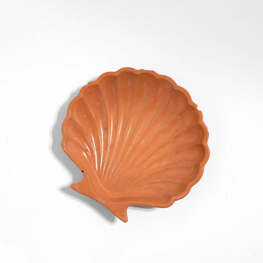 Terracotta Seashell Dish