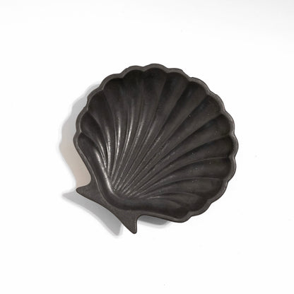 Black Seashell Dish