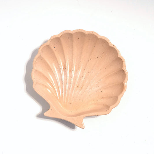 Light Terracotta Seashell Dish